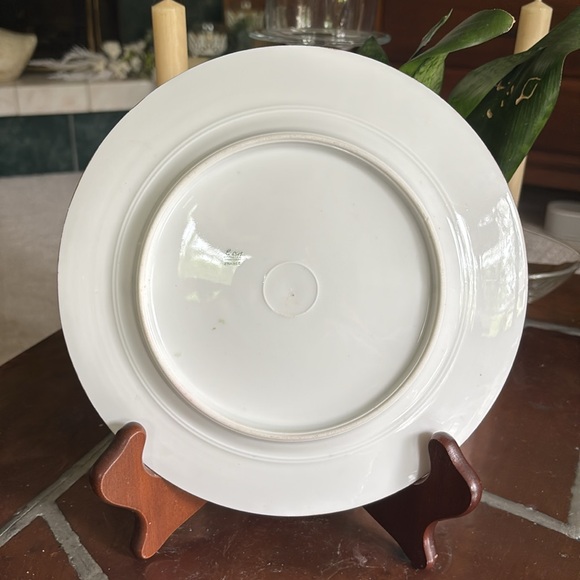 Vintage Handpainted Floral Plate - Picture 6 of 8